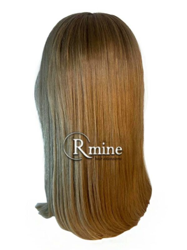 Perruque d'extensions de cheveux Blonds cendrés clair 45cm 250g n°8 – Image 3