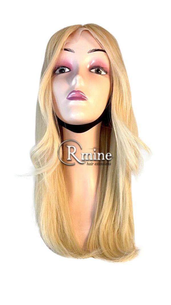 Perruque d'extensions de cheveux Blonds Platines 45cm 200g n°7 – Image 2