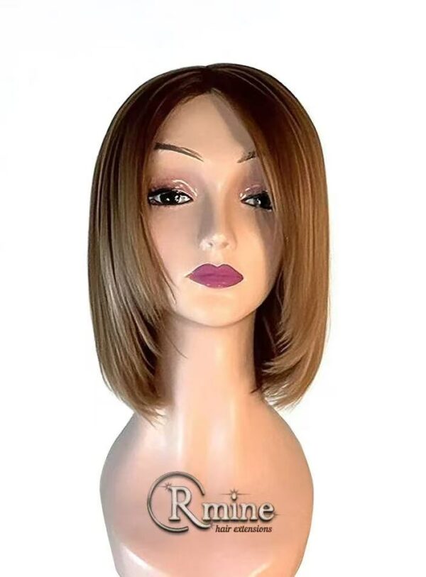 Perruque d'extensions de cheveux Blonds méchés 12cm 200g n°1