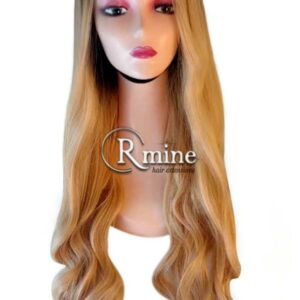 Perruque d'extensions de cheveux Blonds jaunes dégradés 70cm 250g n°11
